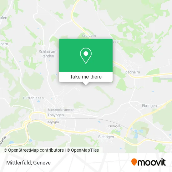 Mittlerfäld map