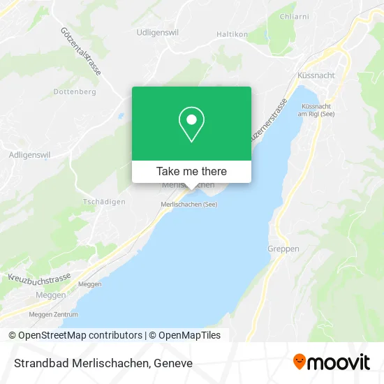 Strandbad Merlischachen map