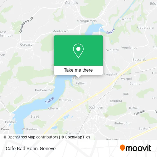 Cafe Bad Bonn map