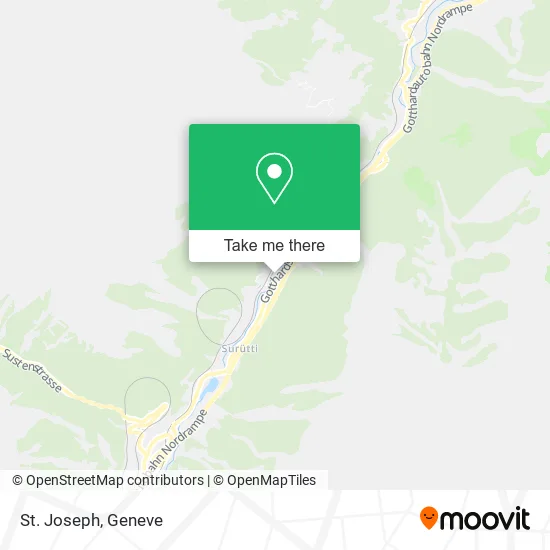 St. Joseph map