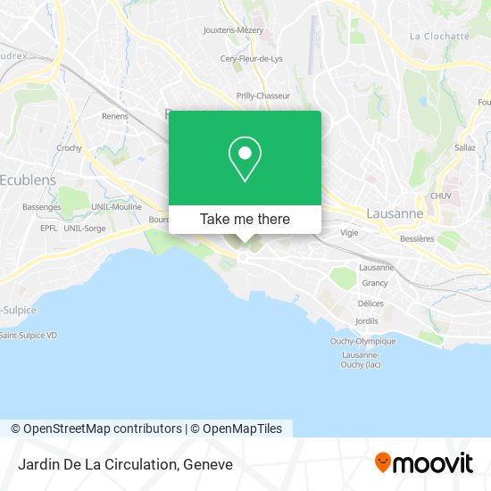 Jardin De La Circulation map
