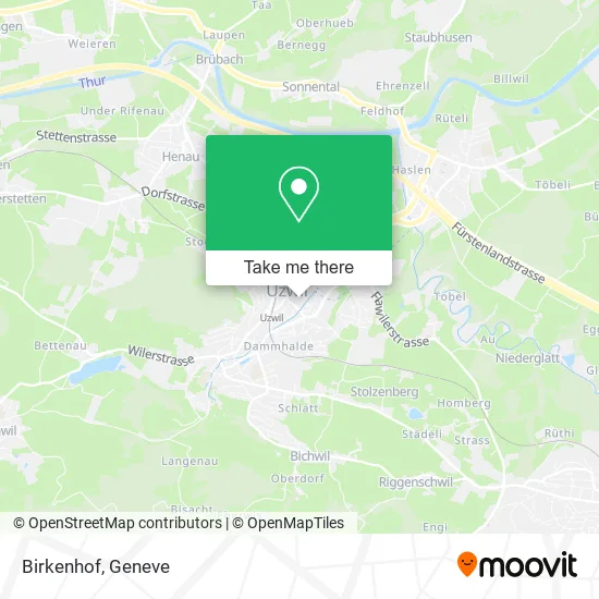 Birkenhof map