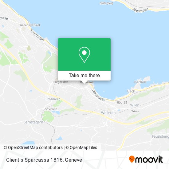 Clientis Sparcassa 1816 map