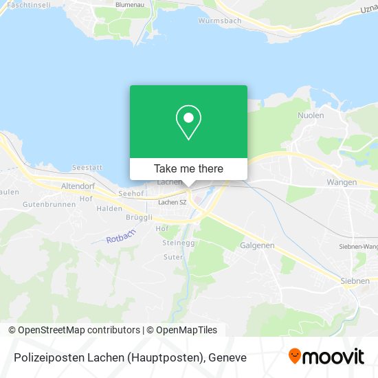 Polizeiposten Lachen (Hauptposten) map