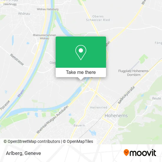 Arlberg map