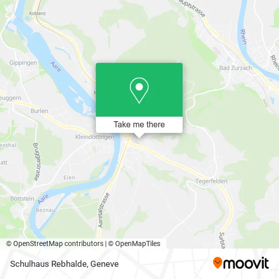 Schulhaus Rebhalde map