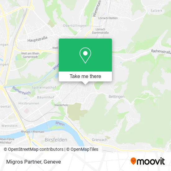 Migros Partner map