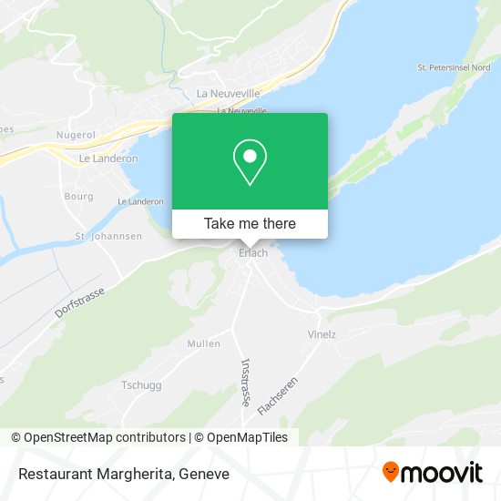 Restaurant Margherita map