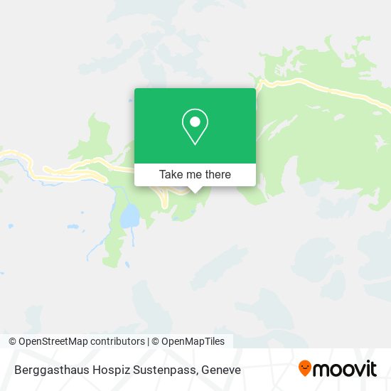 Berggasthaus Hospiz Sustenpass map