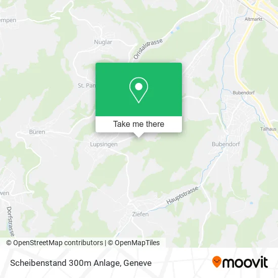 Scheibenstand 300m Anlage map