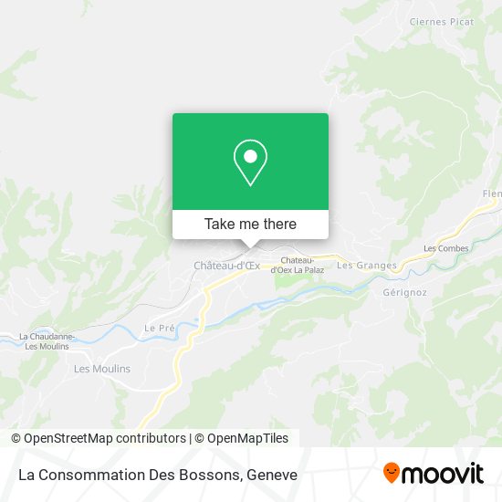 La Consommation Des Bossons map