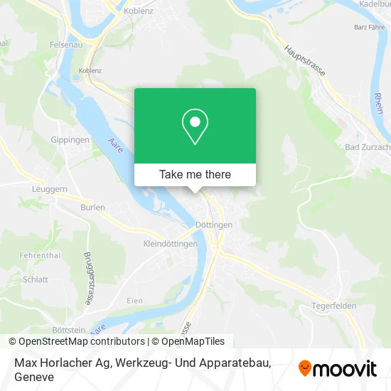 Max Horlacher Ag, Werkzeug- Und Apparatebau map