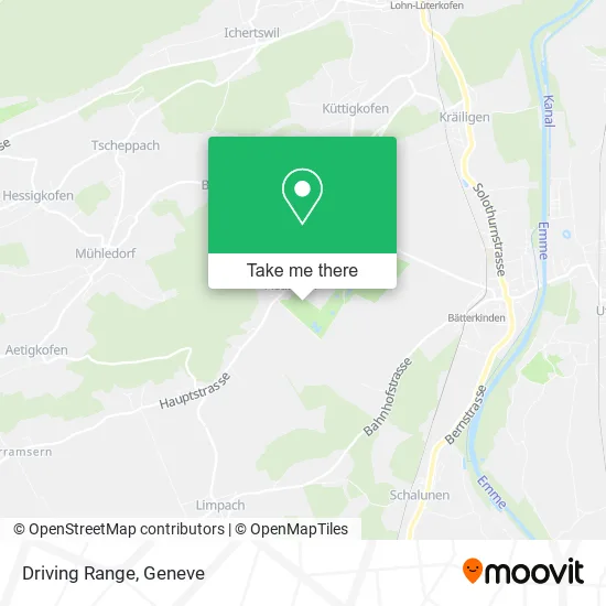 Driving Range map