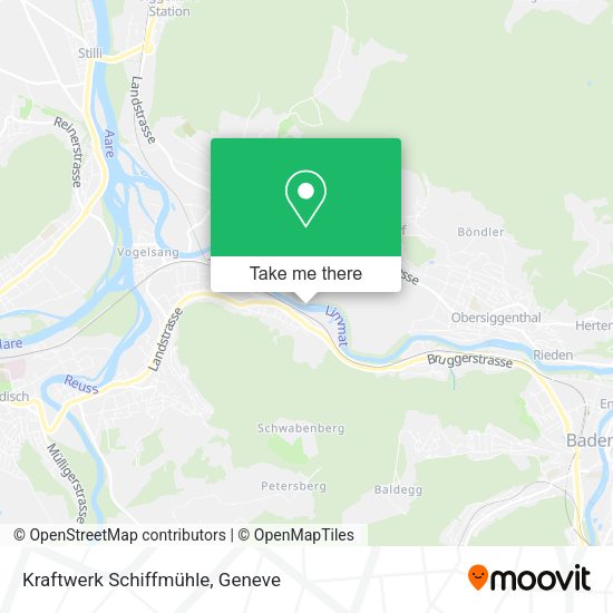 Kraftwerk Schiffmühle map