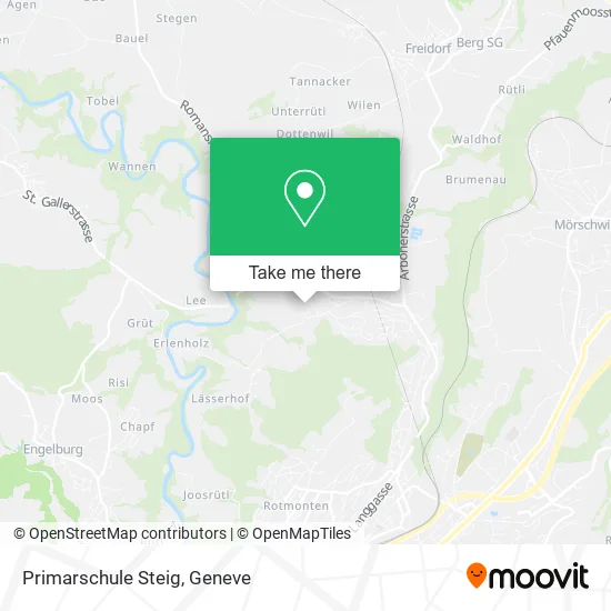 Primarschule Steig map