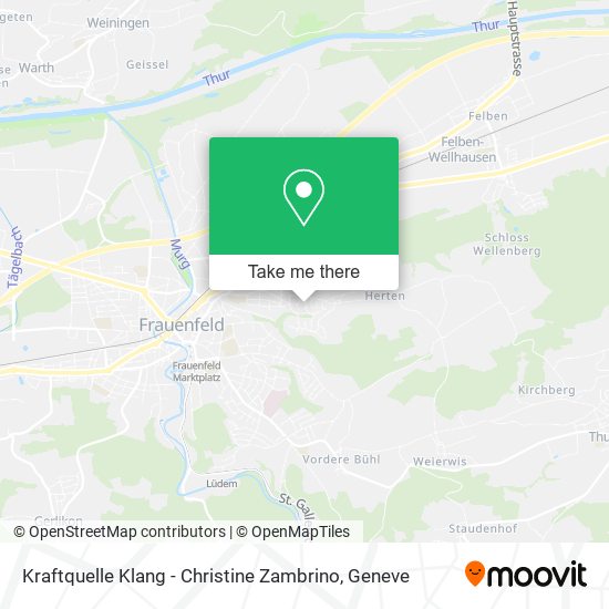 Kraftquelle Klang - Christine Zambrino map