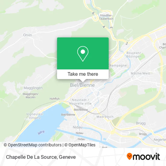 Chapelle De La Source map