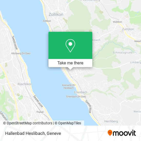 Hallenbad Heslibach map