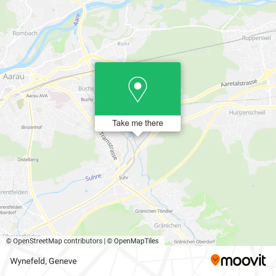 Wynefeld map