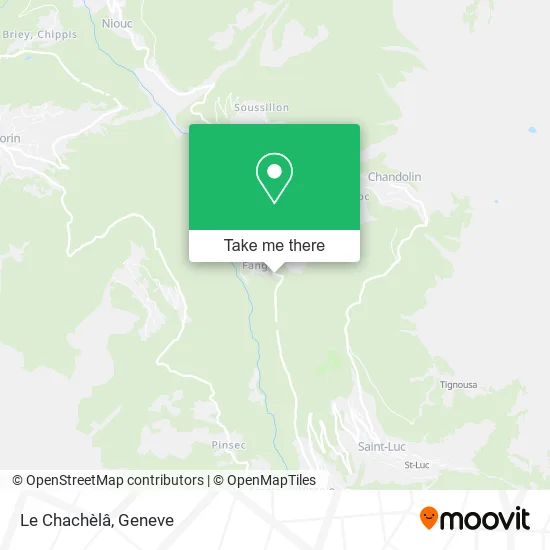 Le Chachèlâ map