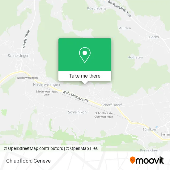 Chlupfloch map