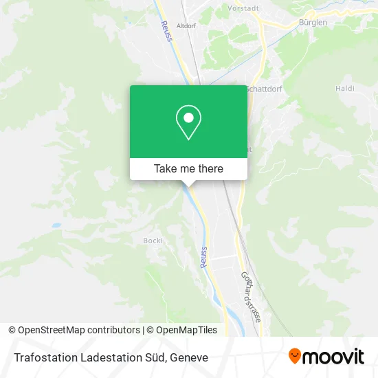 Trafostation Ladestation Süd map