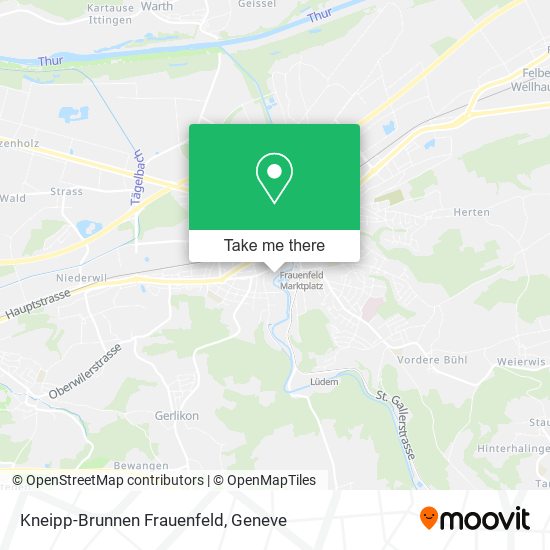 Kneipp-Brunnen Frauenfeld map