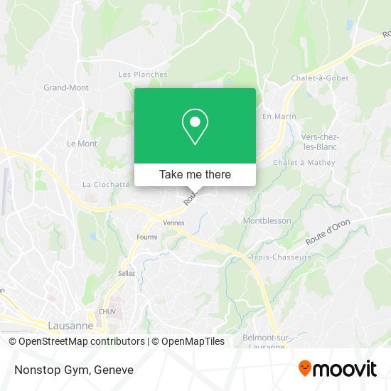 Nonstop Gym map