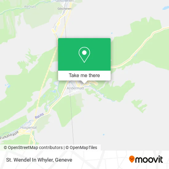 St. Wendel In Whyler map
