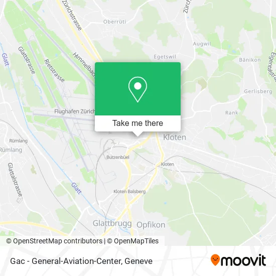 Gac - General-Aviation-Center map