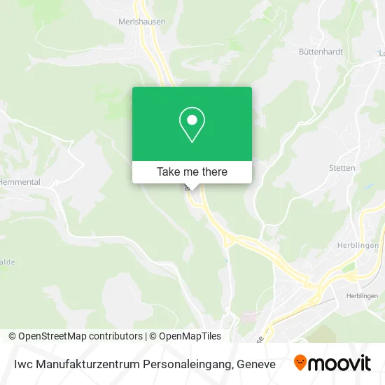 Iwc Manufakturzentrum Personaleingang map