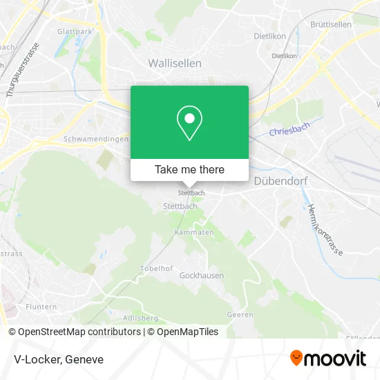 V-Locker map
