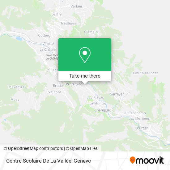 Centre Scolaire De La Vallée map