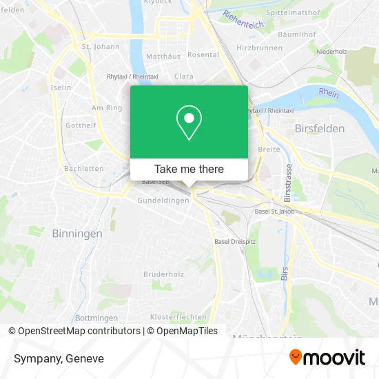 Sympany map
