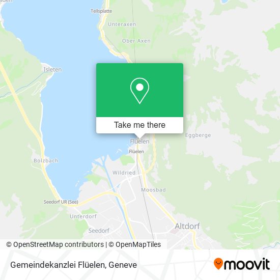 Gemeindekanzlei Flüelen map