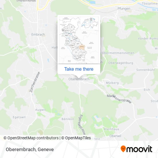 Oberembrach map