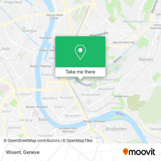 Wisent map