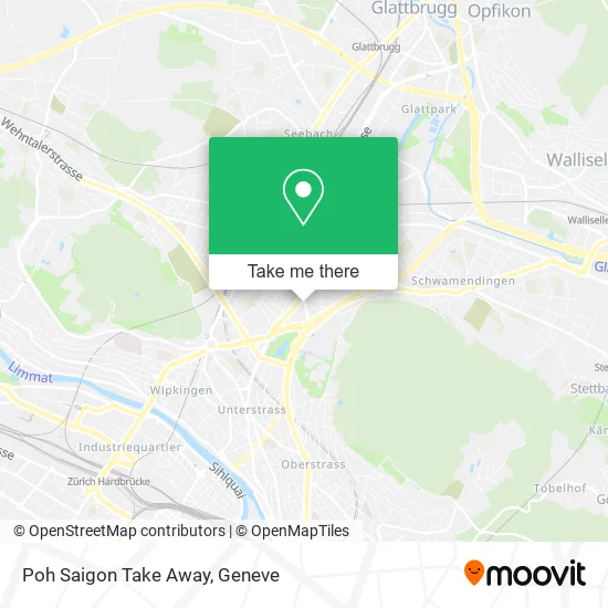 Poh Saigon Take Away map