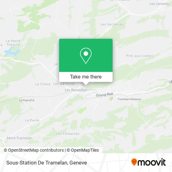 Sous-Station De Tramelan map