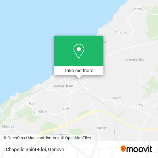 Chapelle Saint-Eloi map