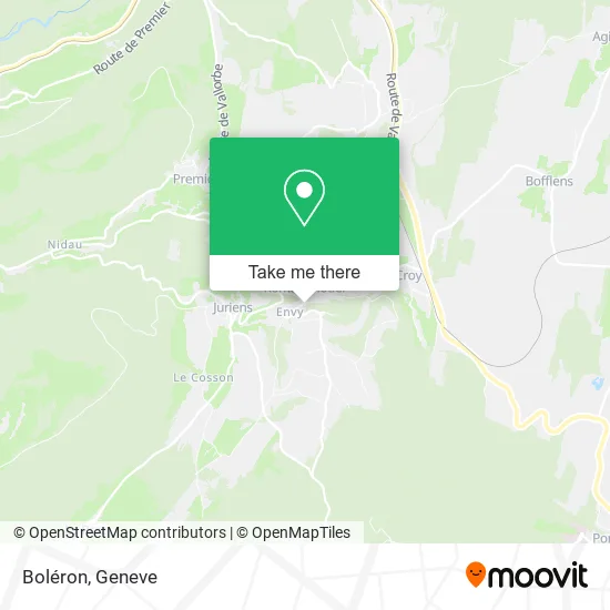 Boléron map