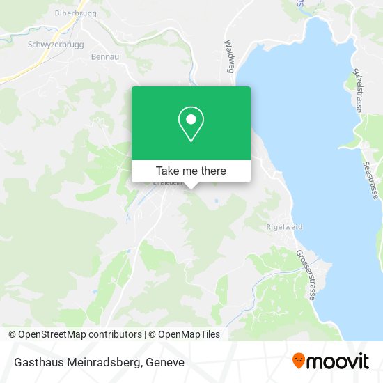 Gasthaus Meinradsberg map