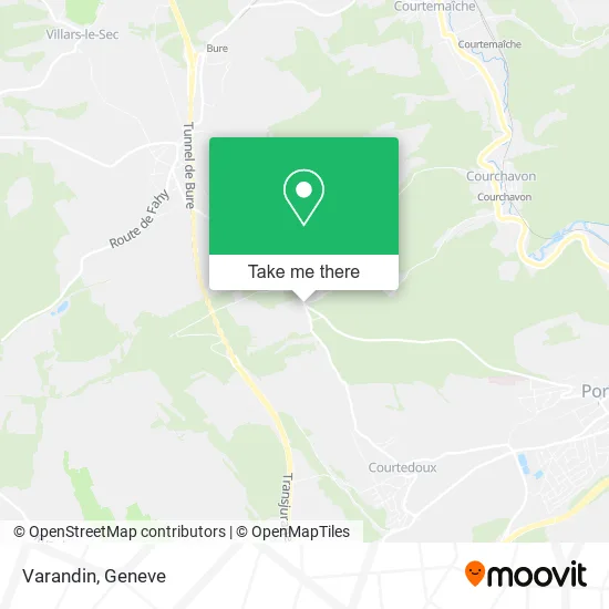 Varandin map