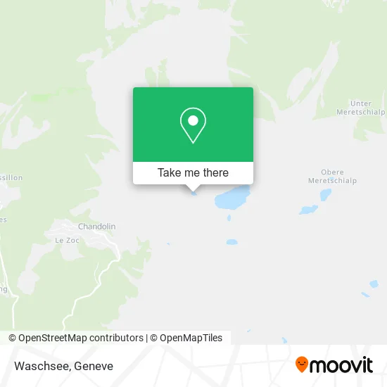 Waschsee map