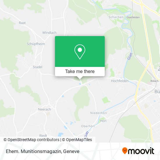 Ehem. Munitionsmagazin map