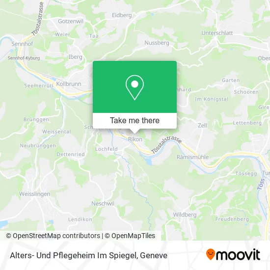 Alters- Und Pflegeheim Im Spiegel map