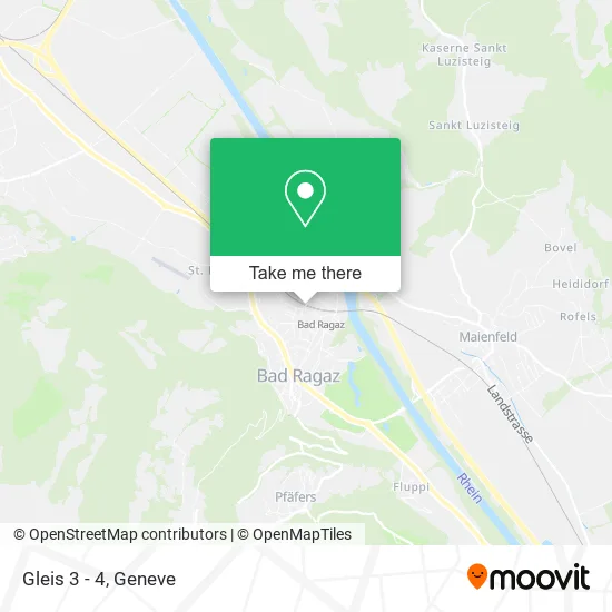 Gleis 3 - 4 map