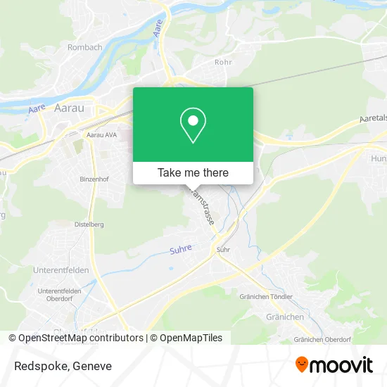 Redspoke map