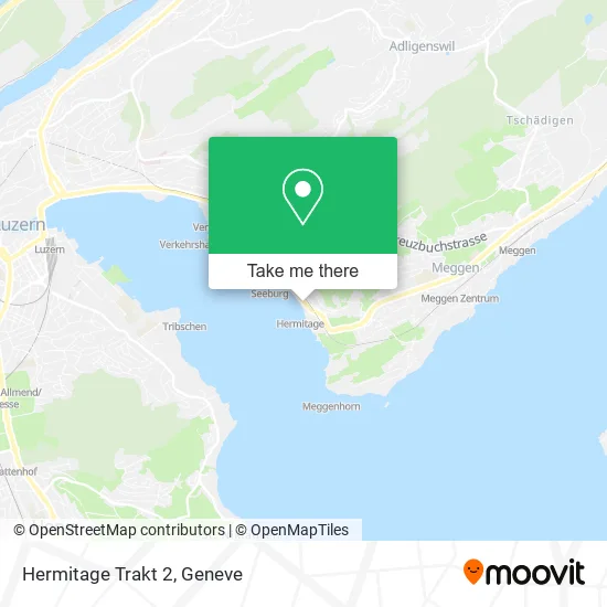 Hermitage Trakt 2 map