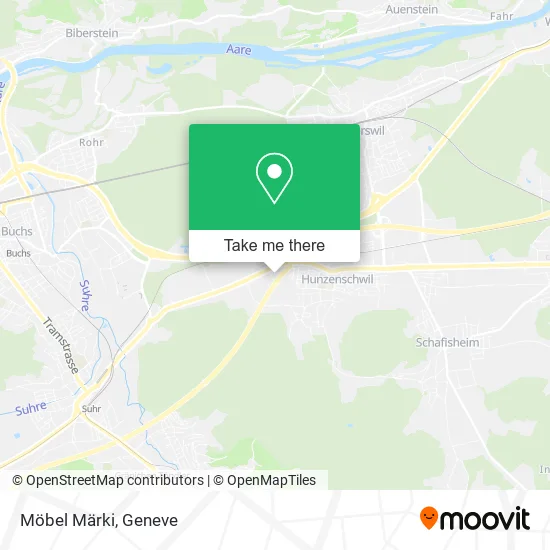 Möbel Märki map
